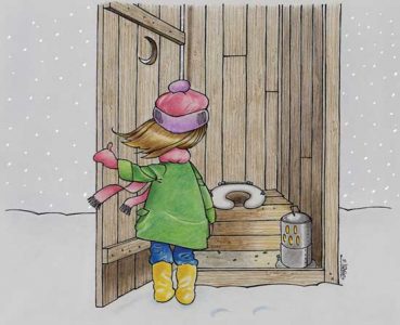 Outhouse Décor Included Gas Space Heater Image